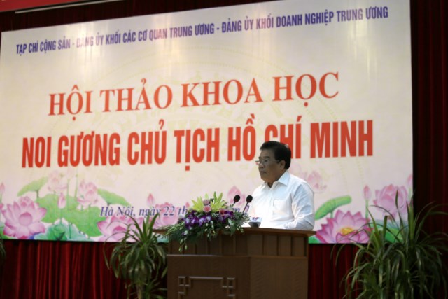 Hội thảo khoa học “Noi gương Chủ tịch Hồ Chí Minh”